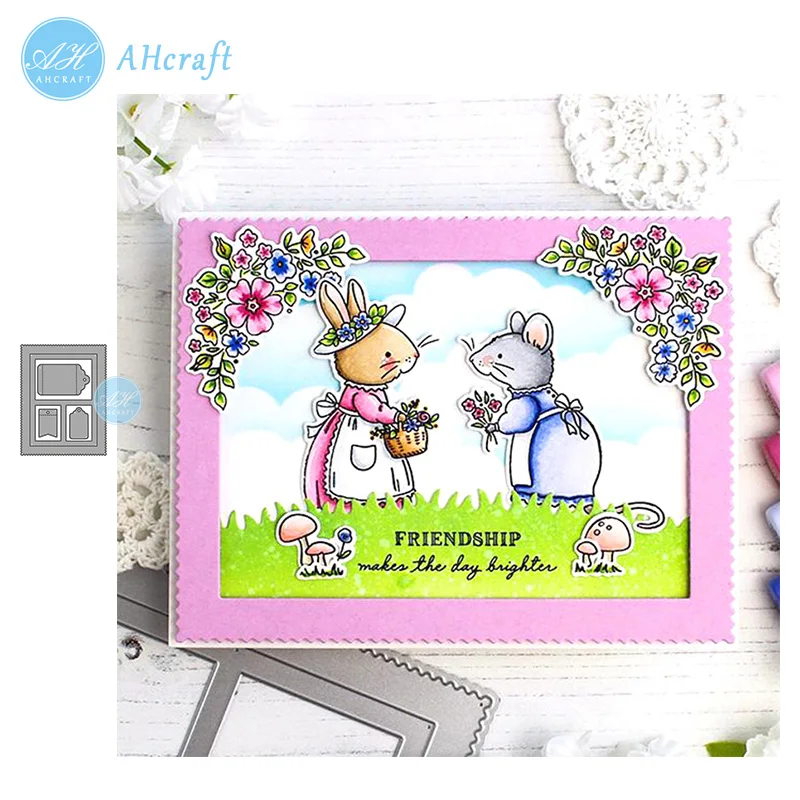 AHcraft #4 Gallery Frame Metal Cutting Dies Scrapbook paper craft knife mould blade punch stencils 2019 die cut
AHcraft #4 Gallery Frame Metal Cutting Dies Scrapbook paper craft knife mould blade punch stencils 2019 die cut