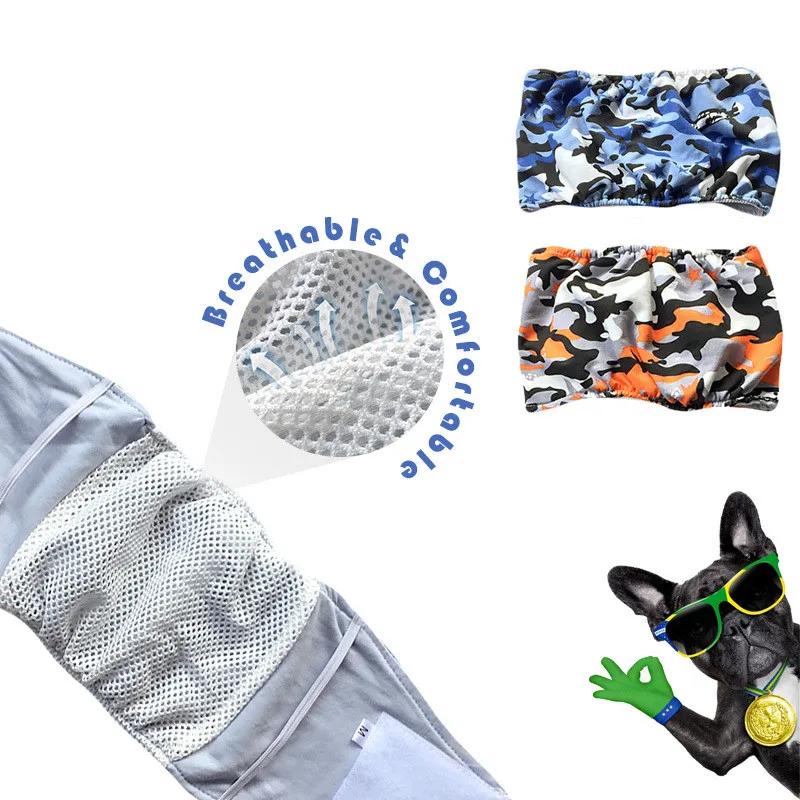 Durable Male Pet Dog Camouflage Physiological Pants Courtesy Harassment Pants For Male Underwear Anti-urinary For Boy Dog Cat
Durable Male Pet Dog Camouflage Physiological Pants Courtesy Harassment Pants For Male Underwear Anti-urinary For Boy Dog Cat