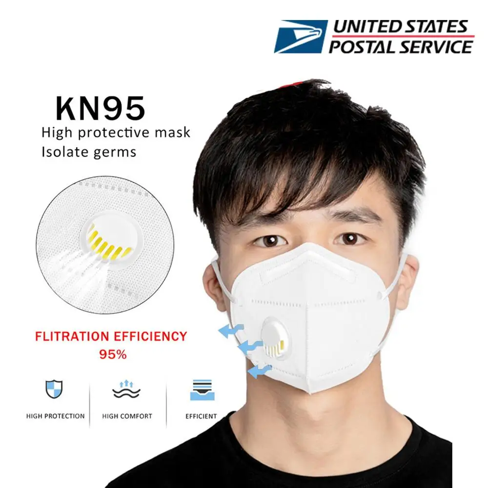 10 PCS Reusable KN95 Mask Valved Face Mask Respirator 5 Layers Professinal Gauze Filter Masks
10 PCS Reusable KN95 Mask Valved Face Mask Respirator 5 Layers Professinal Gauze Filter Masks