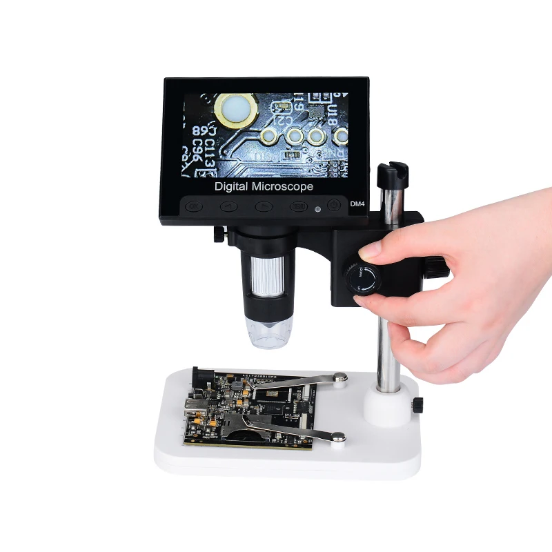 USB microscope 1600x USB Digital Electronic Microscope Portable 8 LED Microscope With 4.3" HD Screen for pcb motherboard repair
USB microscope 1600x USB Digital Electronic Microscope Portable 8 LED Microscope With 4.3" HD Screen for pcb motherboard repair