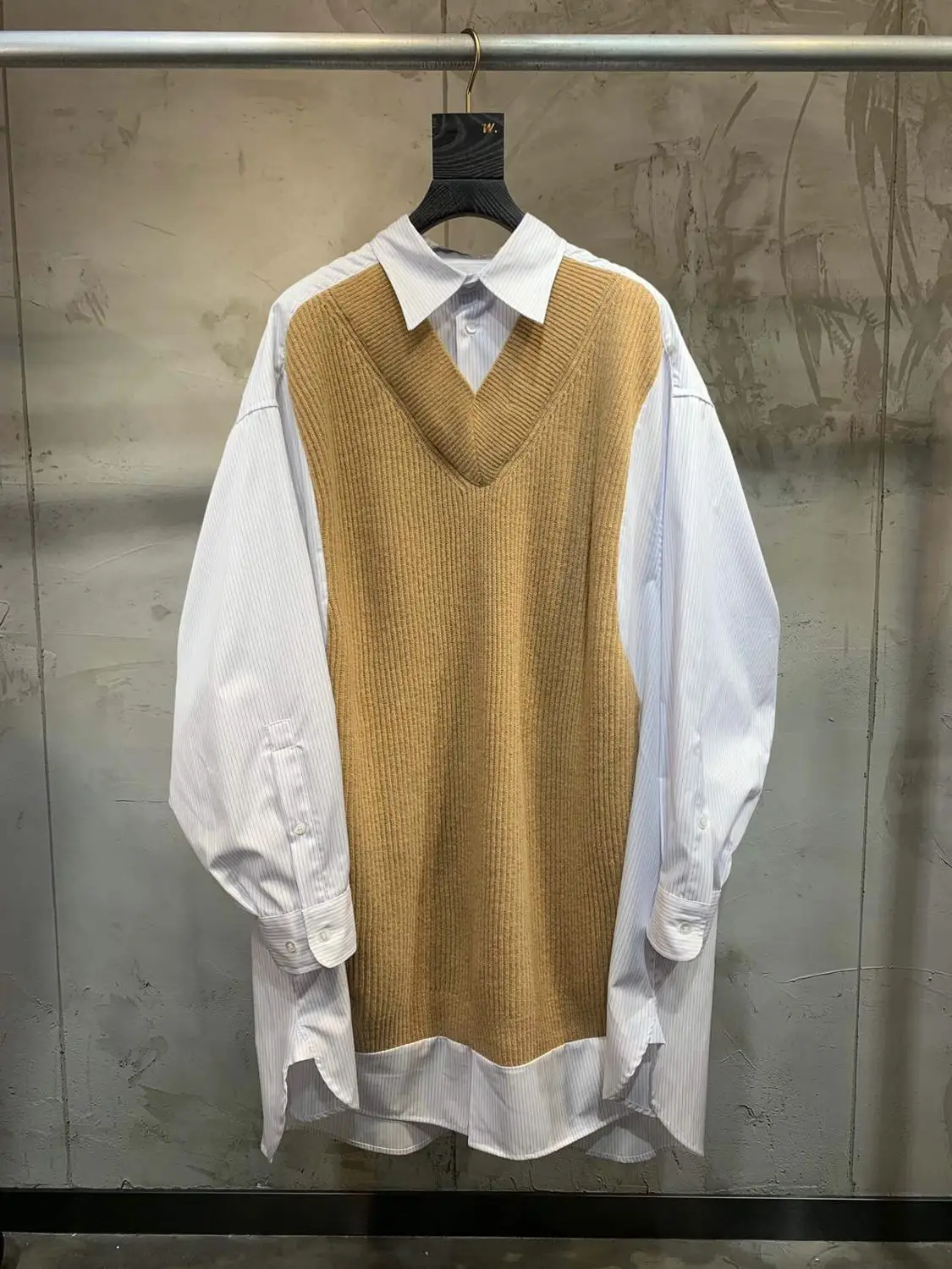 2019 winner new women fashion knitted patchwork casual shirt female oversize loose fake two piece bouse tops 2 color ddxgz2
2019 winner new women fashion knitted patchwork casual shirt female oversize loose fake two piece bouse tops 2 color ddxgz2