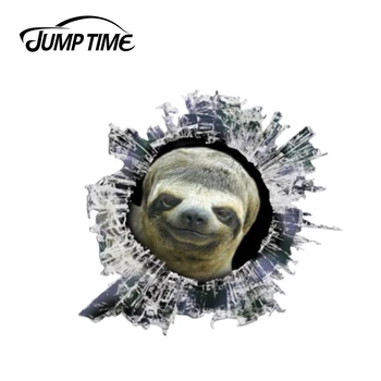 Jump Time 13cm x 12.2cm 3D Sloth window sticker Glass Slag Decal Reflective Stickers Waterproof Bird Decals
Jump Time 13cm x 12.2cm 3D Sloth window sticker Glass Slag Decal Reflective Stickers Waterproof Bird Decals