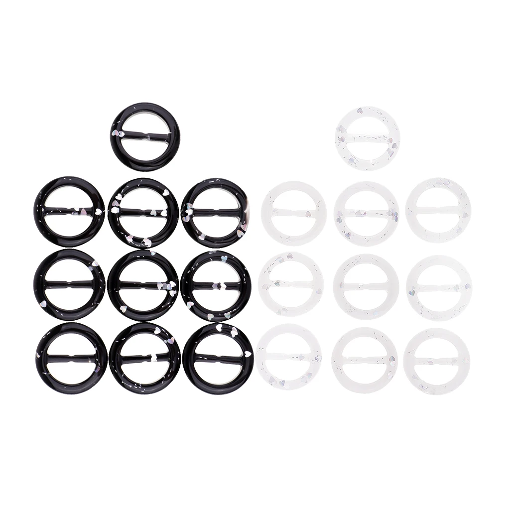 10 Pieces 30mm Resin Smoothly Fashion Scarf Clips Rings for Neckerchief 10 Pieces 30mm Resin Smoothly Fashion Scarf Clips Rings for Neckerchief