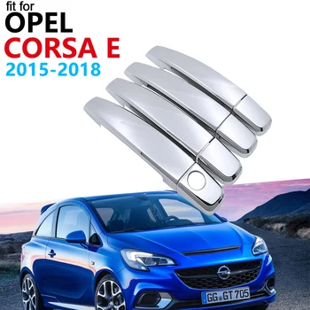 Luxurious Chrome Exterior Handle Cover Trim Set for Opel Corsa E 2015 2016 2017 2018 Vauxhall OPC VXR Accessories Car Stickers
Luxurious Chrome Exterior Handle Cover Trim Set for Opel Corsa E 2015 2016 2017 2018 Vauxhall OPC VXR Accessories Car Stickers