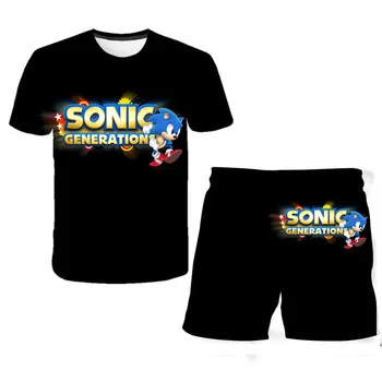 Kids Set Clothes Cartoon T Shirts Girl 2020 Sonic T-shirt Children's clothing boys tshirt+short pant 2Pcs Teen Girls Tee Tops
Kids Set Clothes Cartoon T Shirts Girl 2020 Sonic T-shirt Children's clothing boys tshirt+short pant 2Pcs Teen Girls Tee Tops