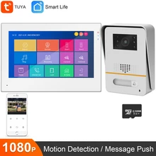 TUYA Smart WIFI Video Intercom for Home Wireless Video Doorbell Camera 1080P Call Panel 7 Inch Touch Screen Door Phone Intercom
TUYA Smart WIFI Video Intercom for Home Wireless Video Doorbell Camera 1080P Call Panel 7 Inch Touch Screen Door Phone Intercom