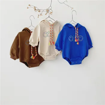 5095 Cute Hooded Baby Rompers For Boys Girls Clothes Newborn Clothing Infant Costume Cartoon Jumpsuit 3 Colors Baby Outfits 
5095 Cute Hooded Baby Rompers For Boys Girls Clothes Newborn Clothing Infant Costume Cartoon Jumpsuit 3 Colors Baby Outfits