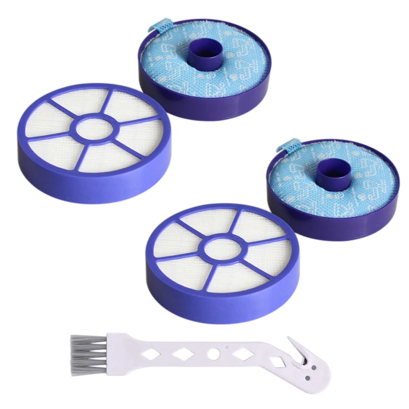 2 Pack Pre-Motor Filter & Post-Motor Exhaust HEPA Filter Set for Dyson DC33 Multi Floor, DC33 Total Clean, and DC33
2 Pack Pre-Motor Filter & Post-Motor Exhaust HEPA Filter Set for Dyson DC33 Multi Floor, DC33 Total Clean, and DC33