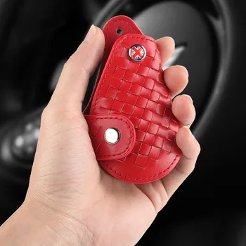 Red Black Brown Braided Leather Remote Key Fob Bag Cover Case Holder For 2008-up Mini Copper
Red Black Brown Braided Leather Remote Key Fob Bag Cover Case Holder For 2008-up Mini Copper