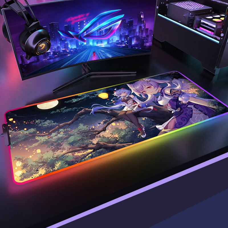Игровой RGB коврик для мыши Genshin Impact, игровой коврик светодиодный светильник, коврики для мыши, периферийный коврик для мыши, компьютерный Нас...
Игровой RGB коврик для мыши Genshin Impact, игровой коврик светодиодный светильник, коврики для мыши, периферийный коврик для мыши, компьютерный Нас...