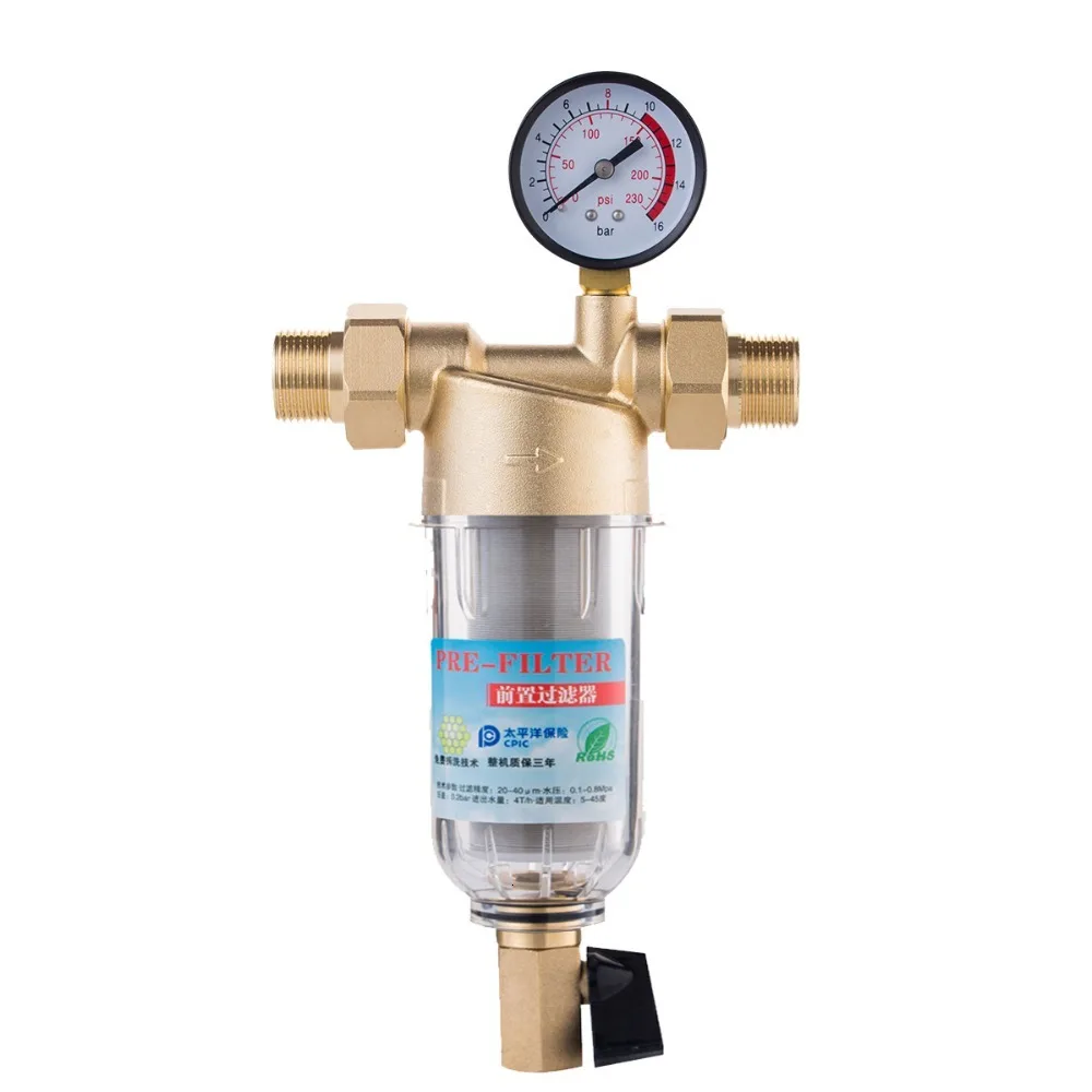 Siphon backwas Prefilter water filter First step of water purifier system brass stainless steel mesh prefiltro free shipping
Siphon backwas Prefilter water filter First step of water purifier system brass stainless steel mesh prefiltro free shipping