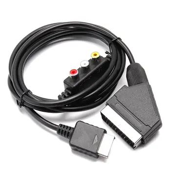 2 in 1 RGB SCART + AV RCA Output Cable Cord 1.8 Meters for Sega Dreamcast HDMI Set Top Box Media Player 
2 in 1 RGB SCART + AV RCA Output Cable Cord 1.8 Meters for Sega Dreamcast HDMI Set Top Box Media Player