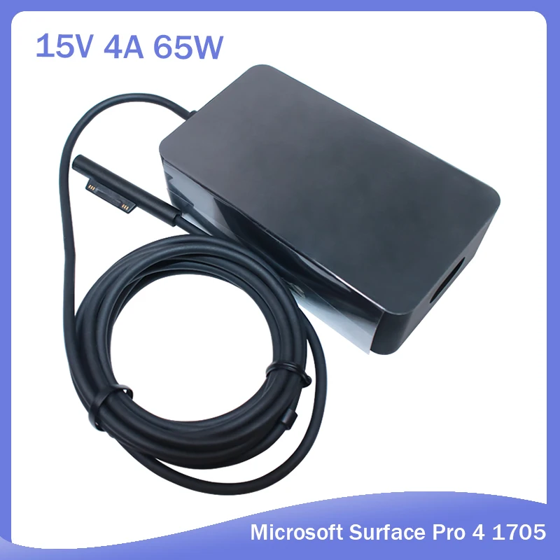 15V 4A 65W For Microsoft surface book pro3 pro4 pro 5 pro 6 pro7 power adapter 1706 charger fast charge with 5V 1A
15V 4A 65W For Microsoft surface book pro3 pro4 pro 5 pro 6 pro7 power adapter 1706 charger fast charge with 5V 1A