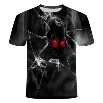 Skull 3D T-shirt Boy Girl Skull Sickle Fire T-shirt Children's Day of the Dead Skull Print Street Costume Halloween T-shirt
Skull 3D T-shirt Boy Girl Skull Sickle Fire T-shirt Children's Day of the Dead Skull Print Street Costume Halloween T-shirt