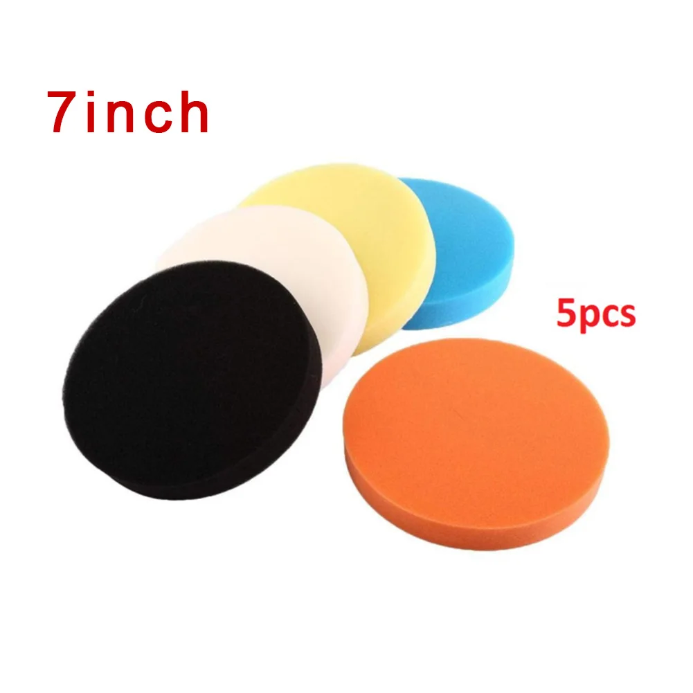 5Pcs 7 Inch Polishing Waxing Buffing Sponge Pads Kit For Compound Car Polisher Universal Car Clean Accessories
5Pcs 7 Inch Polishing Waxing Buffing Sponge Pads Kit For Compound Car Polisher Universal Car Clean Accessories