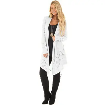 2019 Women Casual Cardigan Knitted Open Front Long Sleeve Mid-Length Warm Cardigan Sweater Air-conditioned Rooms Wear
2019 Women Casual Cardigan Knitted Open Front Long Sleeve Mid-Length Warm Cardigan Sweater Air-conditioned Rooms Wear