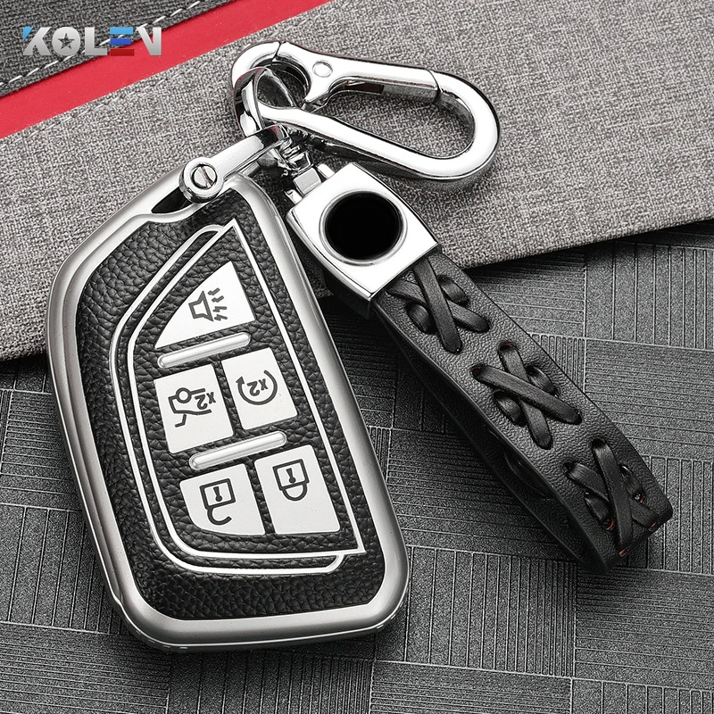 TPU+PU Car Remote Key Cover Case Shell For Cadillac CT4 CT5 XT4 XT5 XT6 2019 2020 Smart Key Protection Holder Chain Accessories
TPU+PU Car Remote Key Cover Case Shell For Cadillac CT4 CT5 XT4 XT5 XT6 2019 2020 Smart Key Protection Holder Chain Accessories