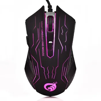 Ergonomic Mouse Colorful Backlight 3600DPI Optical Wired Gaming Mouse Mice for PC Laptop Computer Mouse Gamer 108#2
Ergonomic Mouse Colorful Backlight 3600DPI Optical Wired Gaming Mouse Mice for PC Laptop Computer Mouse Gamer 108#2