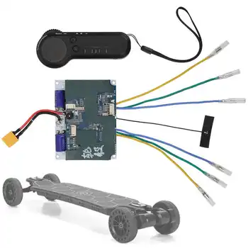 Durable Electric Four Wheel Skateboard Hub Motor Double-drive Controller Remote Control Set For Electric Skateboard Accessory
Durable Electric Four Wheel Skateboard Hub Motor Double-drive Controller Remote Control Set For Electric Skateboard Accessory