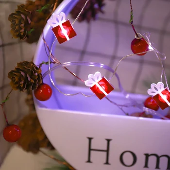 Christmas Tree LED Garland String Lights Gift Shape Waterproof Fairy Lights Remote Control Curtain Hanging New Year Light Decor
Christmas Tree LED Garland String Lights Gift Shape Waterproof Fairy Lights Remote Control Curtain Hanging New Year Light Decor