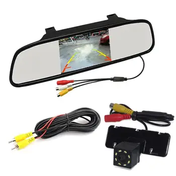 Car 4.3 inch TFT in-Mirror Monitor and LED Adjustable Angle Rear View Camera for Suzuki Swift 2008 2009 2010
Car 4.3 inch TFT in-Mirror Monitor and LED Adjustable Angle Rear View Camera for Suzuki Swift 2008 2009 2010
