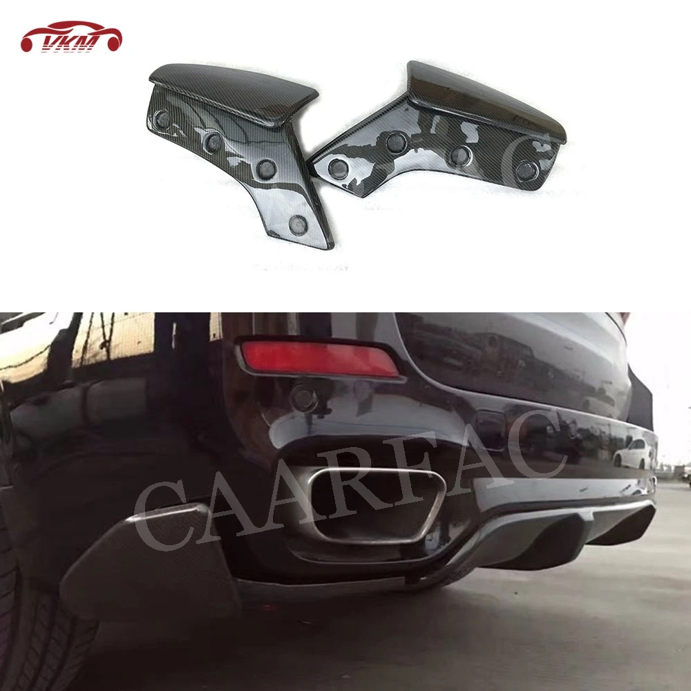 Carbon Fiber Rear Lip Side Splitters Aprons Flaps For BMW X5 F15 M Sport 2014-2018 FRP MP Style Bumper Fender Covers
Carbon Fiber Rear Lip Side Splitters Aprons Flaps For BMW X5 F15 M Sport 2014-2018 FRP MP Style Bumper Fender Covers