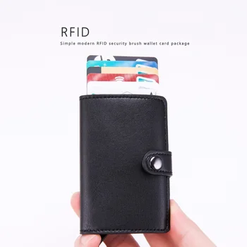 Automatic Credit Card Holder Travel Aluminum Men RFID Wallet Pop Up Blocking Money Case Protection PU Leather Card holder
Automatic Credit Card Holder Travel Aluminum Men RFID Wallet Pop Up Blocking Money Case Protection PU Leather Card holder