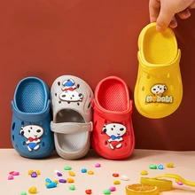 Children's Slippers Summer Cute Dog Boys Cartoon Non-slip Female Soft-soled Sandals Hollow Out Shoes Bathing Babies Kids Clogs
Children's Slippers Summer Cute Dog Boys Cartoon Non-slip Female Soft-soled Sandals Hollow Out Shoes Bathing Babies Kids Clogs