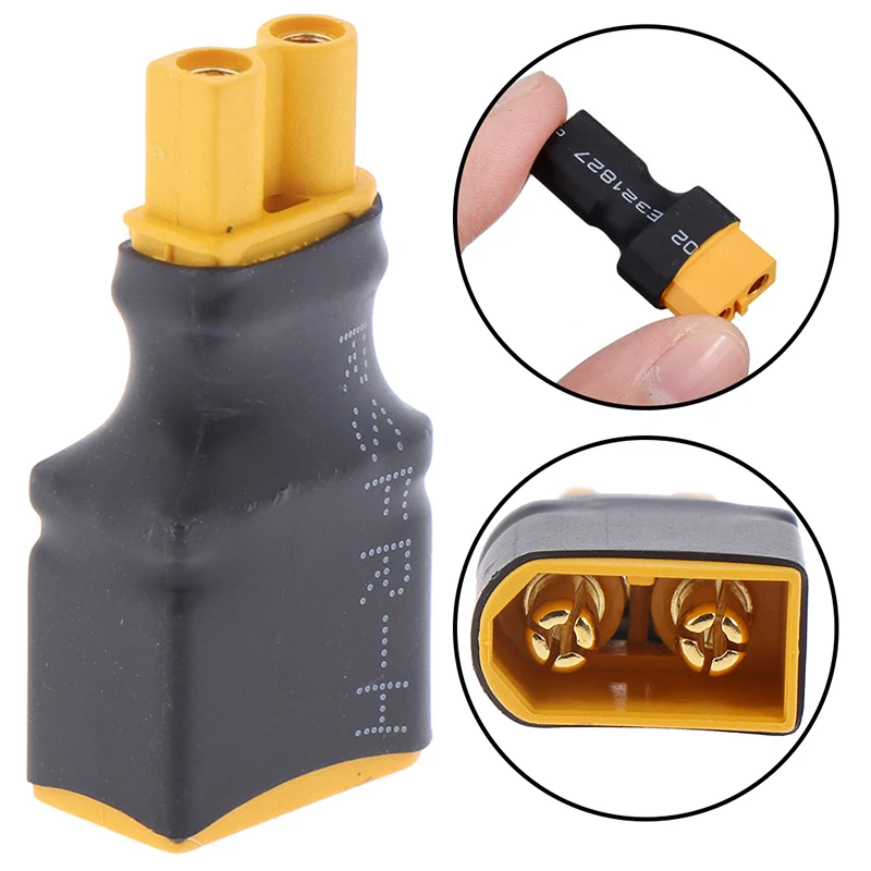 XT30 Male to XT60 Female Power Adapter Converter RC Drone Connector Adapter Battery Converter Plug Accessories
XT30 Male to XT60 Female Power Adapter Converter RC Drone Connector Adapter Battery Converter Plug Accessories