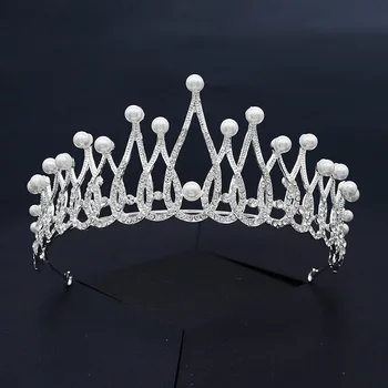 FORSEVEN Luxury Crown Graceful Princess Tiara Vintage Imitation Pearl Women Headband Bride Headpeice Jewelry Accessories JL
FORSEVEN Luxury Crown Graceful Princess Tiara Vintage Imitation Pearl Women Headband Bride Headpeice Jewelry Accessories JL
