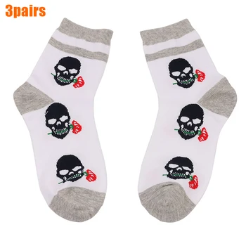 3pairs Women Men Gift Autumn Winter Crew Socks Skeleton Printed Daily Breathable Fashion Casual Soft Halloween Absorb Sweat
3pairs Women Men Gift Autumn Winter Crew Socks Skeleton Printed Daily Breathable Fashion Casual Soft Halloween Absorb Sweat