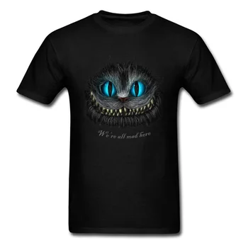 Faddish Men T-Shirt Tricou Cheshire Cat Alice In Tara Minunilor T Shirt 100% Cotton Short Sleeve Tee Shirt Alice in Wonderland
Faddish Men T-Shirt Tricou Cheshire Cat Alice In Tara Minunilor T Shirt 100% Cotton Short Sleeve Tee Shirt Alice in Wonderland