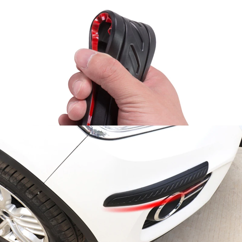 39CM 2/4pcs Car Front Rear Bumper Protector Guard Strip Scratch Sticker Rubber Universal Auto Bumper Protector Adhesive Trim
39CM 2/4pcs Car Front Rear Bumper Protector Guard Strip Scratch Sticker Rubber Universal Auto Bumper Protector Adhesive Trim