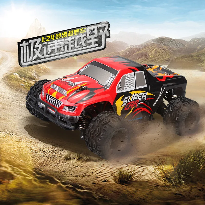 Weili A212 1: 24 Four-Wheel Drive Remote Control High-Speed Car 2.4G Remote Control Speed Desert Off-road Drift Monster Truck
Weili A212 1: 24 Four-Wheel Drive Remote Control High-Speed Car 2.4G Remote Control Speed Desert Off-road Drift Monster Truck