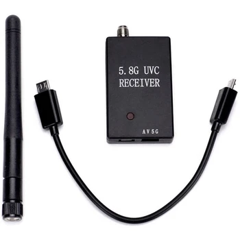 New 5.8G FPV OTG Receiver 150CH UVC Video Downlink Receiver for Android Mobile Tablet Smartphone
New 5.8G FPV OTG Receiver 150CH UVC Video Downlink Receiver for Android Mobile Tablet Smartphone