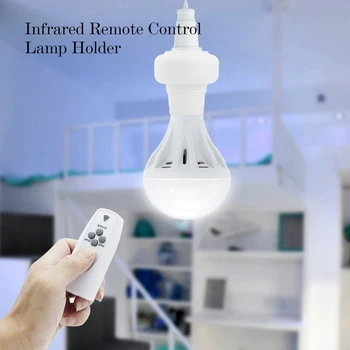 220V Wireless Remote Control Switch Connector E27 Screw Light Holder Converter Sensor Switch Light Holder Socket
220V Wireless Remote Control Switch Connector E27 Screw Light Holder Converter Sensor Switch Light Holder Socket