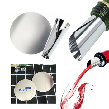 1000pcs/set Wholesale Foldable Red Wine Pourer Aluminum Foil Drop Stop Pouring Disk bar Wedding Party whiskey flask accessories
1000pcs/set Wholesale Foldable Red Wine Pourer Aluminum Foil Drop Stop Pouring Disk bar Wedding Party whiskey flask accessories