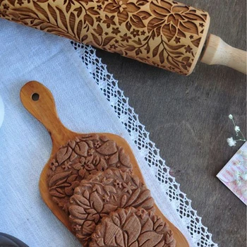 Christmas Elk Wooden Rolling Pin Wood Baking With Pattern Fondant Embossing Cookies Noodle Biscuit Roller vip dropshipping
Christmas Elk Wooden Rolling Pin Wood Baking With Pattern Fondant Embossing Cookies Noodle Biscuit Roller vip dropshipping