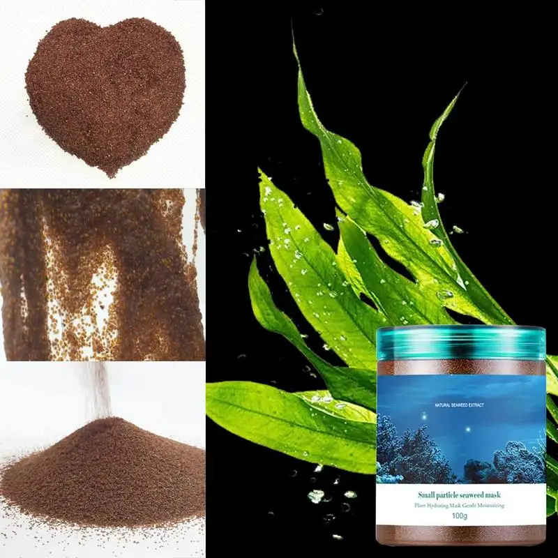 100 ml Natural Seaweed Mask Moisturizing Hydrating Contractive Pore Algae Seed Face Masks Facial Skin Care Facial Cleansing mask
100 ml Natural Seaweed Mask Moisturizing Hydrating Contractive Pore Algae Seed Face Masks Facial Skin Care Facial Cleansing mask