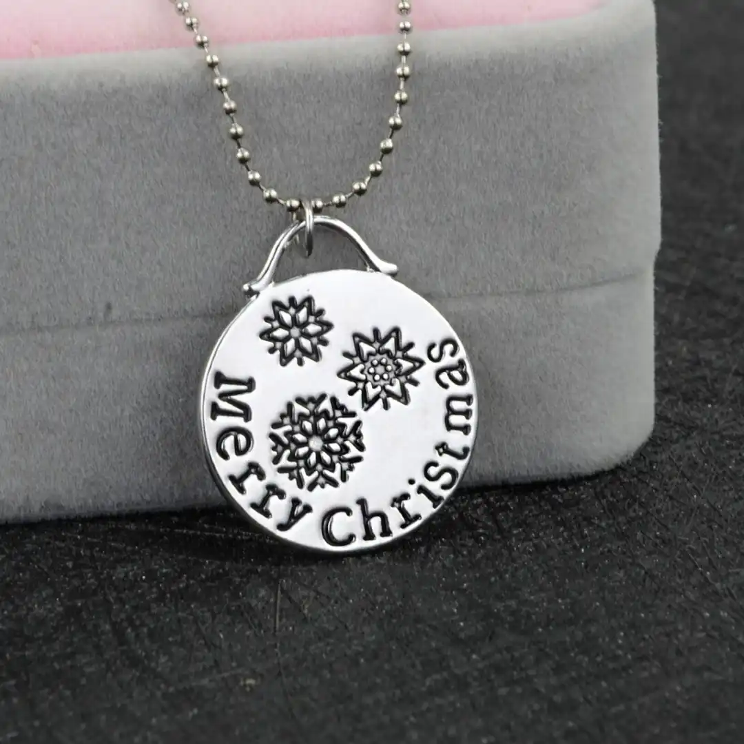 merry christmas new year gift vintage snowflake deer elk heart