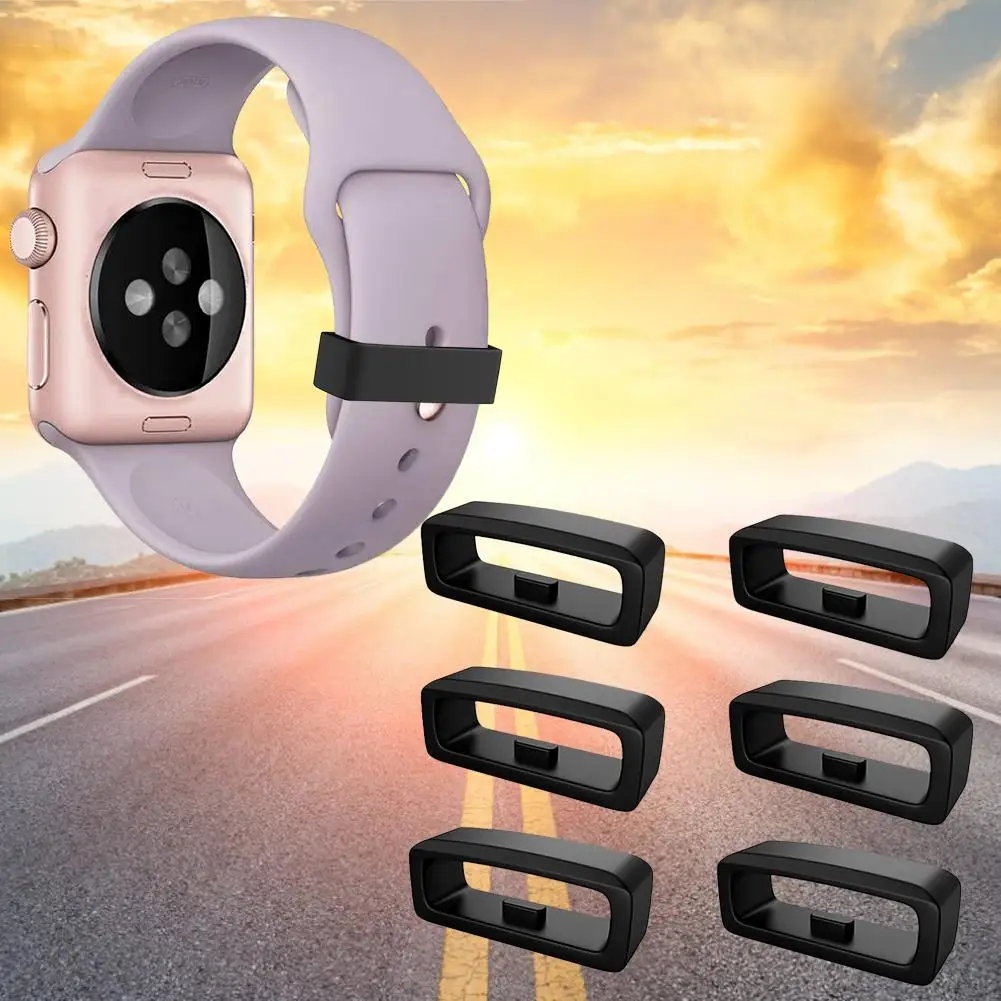 6Pcs Smart Watch Accessies TPU Anti-Lost Watch Band Holder for 22MM Width Strap for Xiaomi Huawei Fitbit Samsung Smart Bracelet
6Pcs Smart Watch Accessies TPU Anti-Lost Watch Band Holder for 22MM Width Strap for Xiaomi Huawei Fitbit Samsung Smart Bracelet