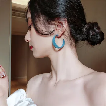 Fresh Autumn and Winter Round Hoop Earrings Simple Modern Candy Color Big Circle Loop Korean Ear Ring Jewelry Pendientes Gift
Fresh Autumn and Winter Round Hoop Earrings Simple Modern Candy Color Big Circle Loop Korean Ear Ring Jewelry Pendientes Gift