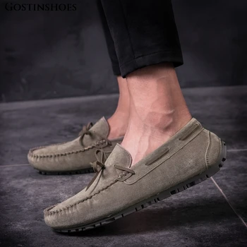 KPOCOBKN Loafers Slip on Leather Shoes Summer Gostinshoes Handmade Cow Leather Suecasual Genuine Leather Full Grain Leather Men
KPOCOBKN Loafers Slip on Leather Shoes Summer Gostinshoes Handmade Cow Leather Suecasual Genuine Leather Full Grain Leather Men