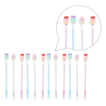 12Pcs Cartoon Gel Pen Lovely Fruit Cake Shaped Gel Ink Pen Creative Roller Pen Marker Pen Stationery for Office School (Random S
12Pcs Cartoon Gel Pen Lovely Fruit Cake Shaped Gel Ink Pen Creative Roller Pen Marker Pen Stationery for Office School (Random S
