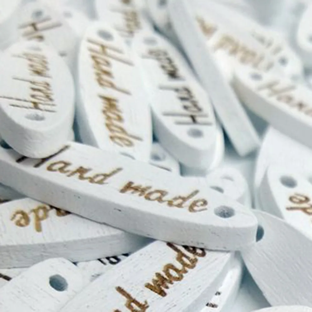 100Pcs/Bag Hand Made Letter Print Wooden Buttons for DIY Sewing Scrapbook Decor Scrapbooking White Oval Work Sign
100Pcs/Bag Hand Made Letter Print Wooden Buttons for DIY Sewing Scrapbook Decor Scrapbooking White Oval Work Sign