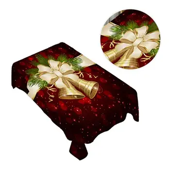 Christmas Table Cloth Big Bell Rectangular Christmas Decorative Table Cover Festival Party Supplies Tablecloth For Hotel Home
Christmas Table Cloth Big Bell Rectangular Christmas Decorative Table Cover Festival Party Supplies Tablecloth For Hotel Home
