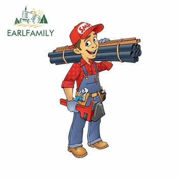 EARLFAMILY 13cm x 9.1cm For Plumber Car Accessories Stickers Repair Decal Waterproof Creative Sticker Boat Accessor Decor
EARLFAMILY 13cm x 9.1cm For Plumber Car Accessories Stickers Repair Decal Waterproof Creative Sticker Boat Accessor Decor