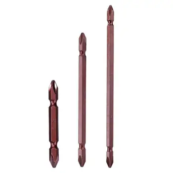 10pcs S2 Steel Magnetic Electric Phillips Cross Head Double Head Screwdriver Bit Good Durability and Long Service Life 
10pcs S2 Steel Magnetic Electric Phillips Cross Head Double Head Screwdriver Bit Good Durability and Long Service Life