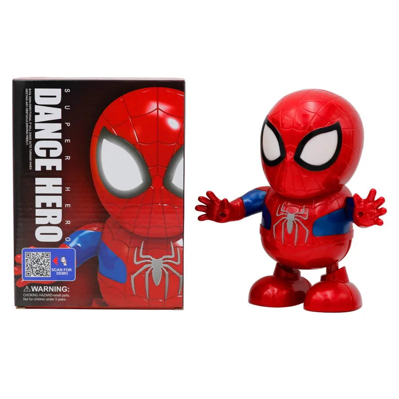 Cross Border Spider-Man Dancing Robot Cute with Music Light Anime Peripheral Toy
Cross Border Spider-Man Dancing Robot Cute with Music Light Anime Peripheral Toy