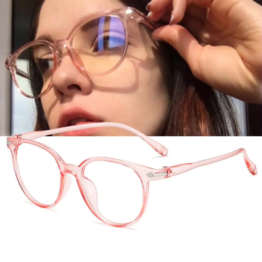 Classic Transparent Round Glasses Frame Women Clear Lens Anti Blue Ray Glasses Men Vintage Eyeglasses Optical Spectacle Frames